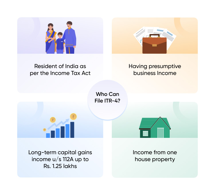 WHO CAN FILE ITR-4