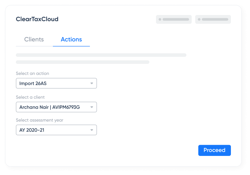 Get data with one click