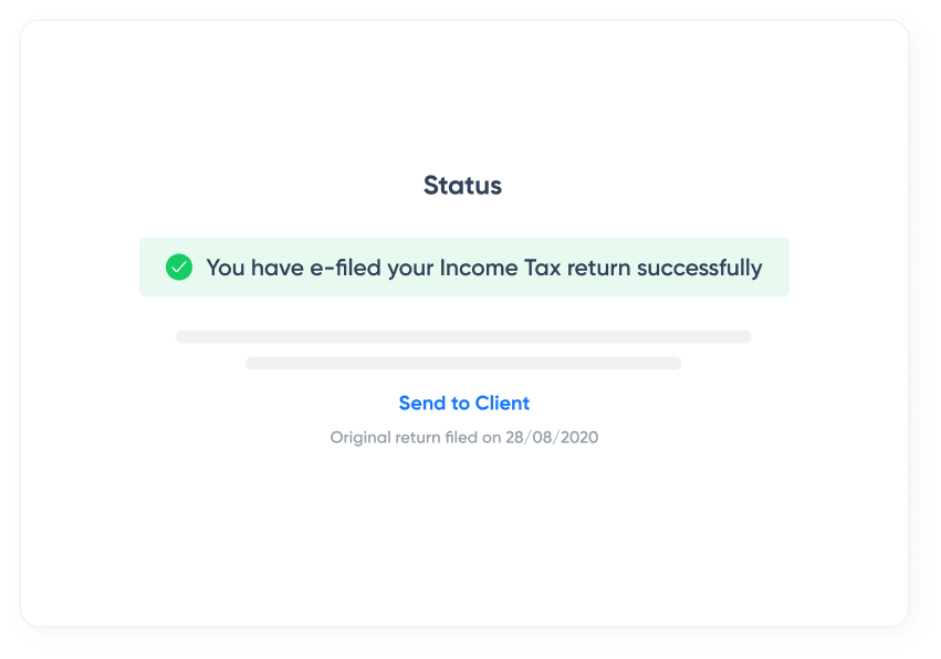 Analyze and mail your clients