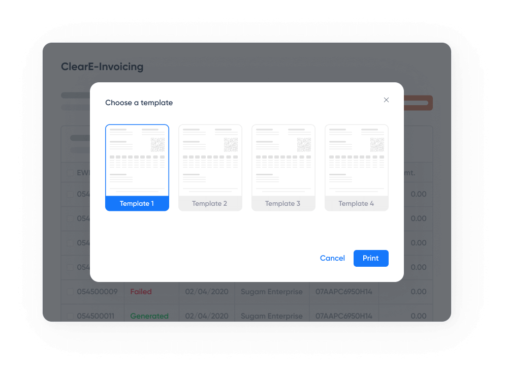 Configure custom templates
