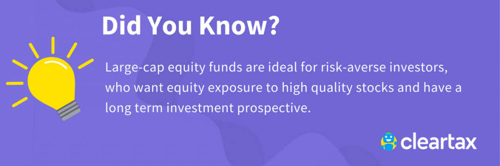 Large cap equity funds