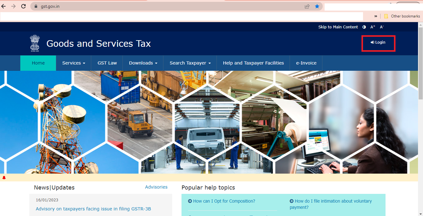 gst portal